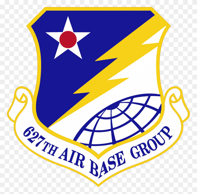 1819x1795 627th Air Base Group Us Air Forces In Europe, Symbol, Emblem, Logo HD PNG Download