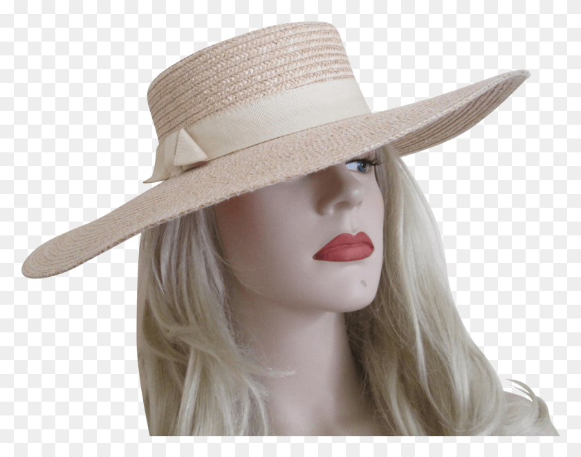 1335x1028 70s Gucci Bowler Hat Vintage Straw Hat Vintage Girl, Clothing, Apparel, Sun Hat HD PNG Download