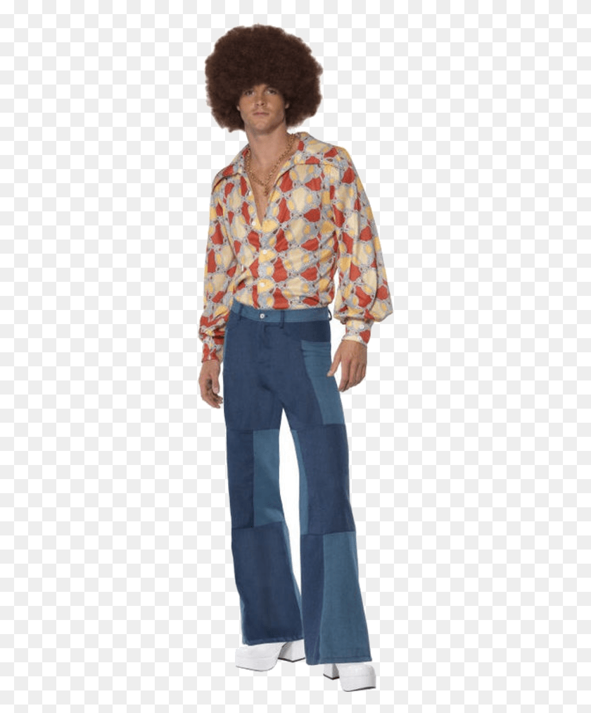283x952 70S Outfit People Dress In The 70S, Clothing, Apparel, Pants Descargar Hd Png