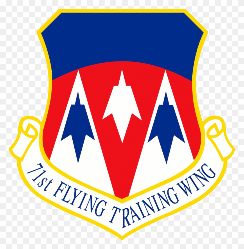 911x933 71st Flying Training Wing Vance Air Force Base Logo, Symbol, Trademark, Emblem HD PNG Download