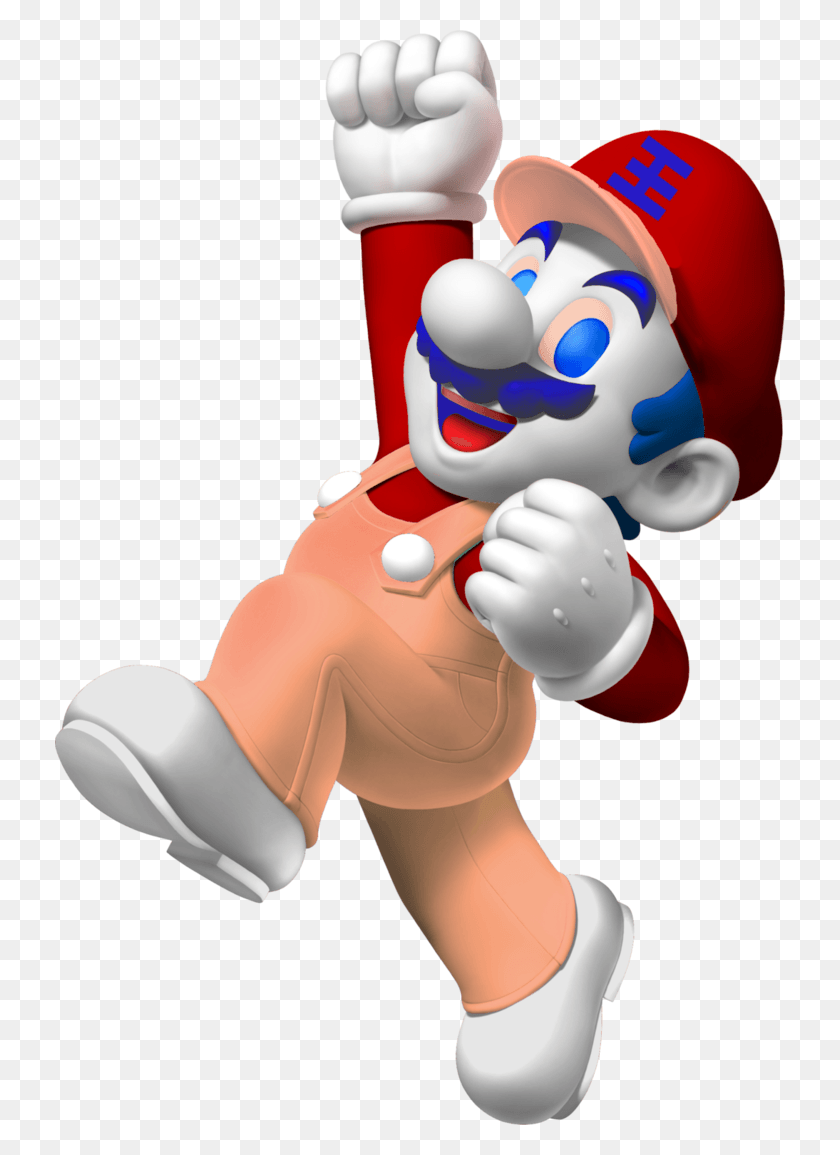 730x1095 730x1095 Grand Dad By Luigibroz D8ivd6w Super Mario, Toy, Hand, Arm HD PNG Download