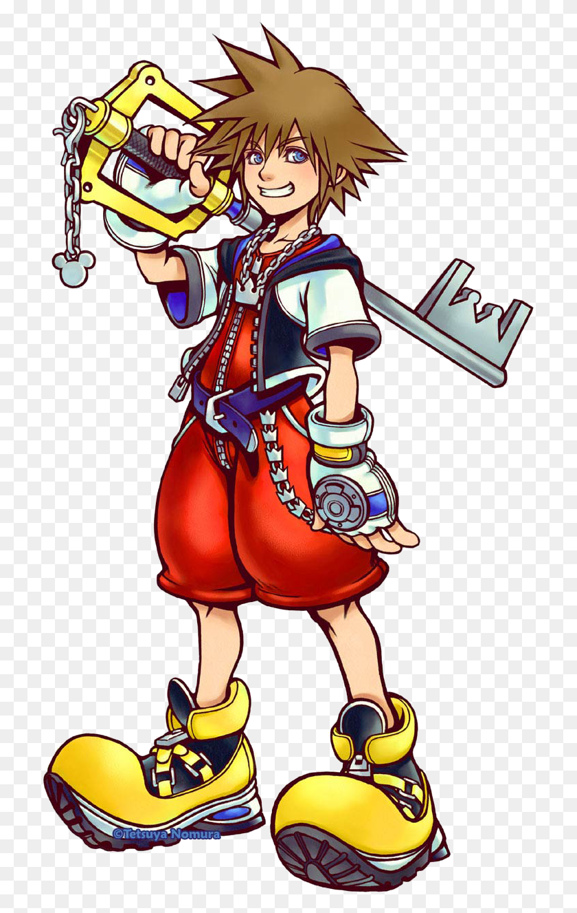715x1267 742x1301 Sora Sora Di Kingdom Hearts, Person, Human, Costume HD PNG Download