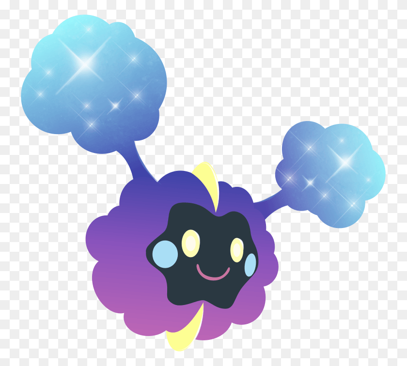 753x696 753x696 Pew Pokemon Cosmog, Rattle, Purple, Network HD PNG Download