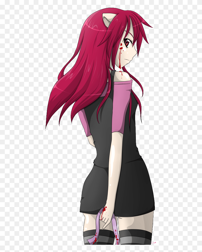 465x987 79f3 42fe 8e9d 5252360b1d6a Lucy Elfen Lied, Manga, Comics, Book HD PNG Download