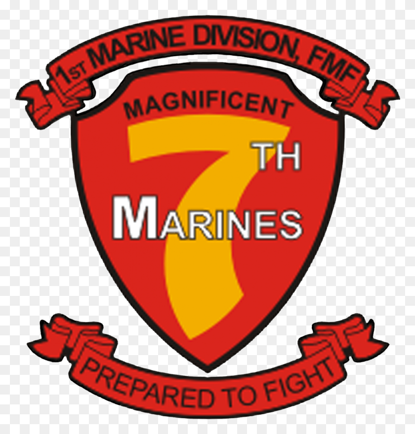 1159x1219 7th Marine Regiment 1st Marine Division, Ketchup, Food, Logo HD PNG Download