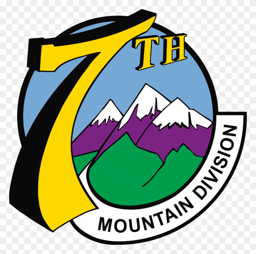 800x794 7Th Mountain Division Exodus Trail Camera Logo, Texto, Etiqueta, Símbolo Hd Png