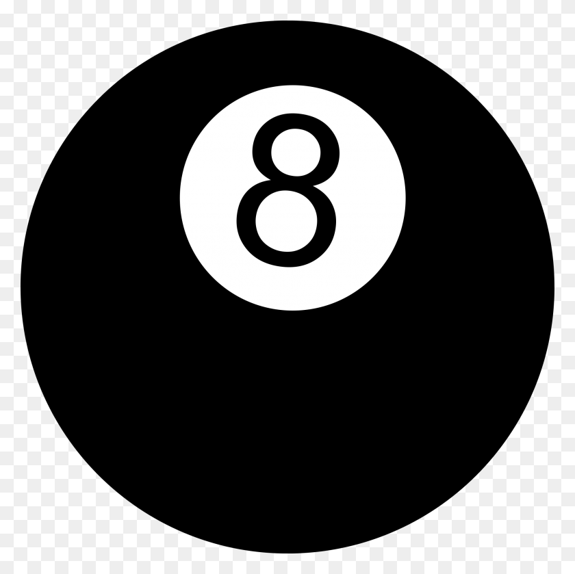 2000x2000 8 Ball 8 Ball Icon, Number, Symbol, Text HD PNG Download