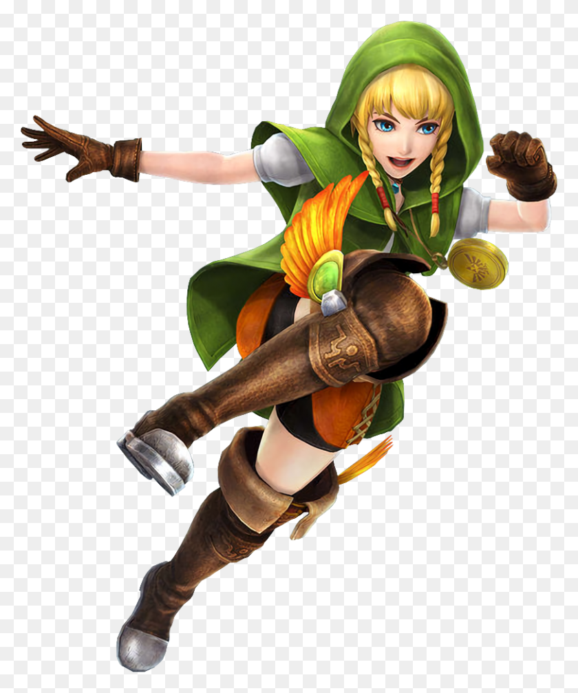 811x985 Descargar Png / Hyrule Warriors Linkle Boots, Persona, Personas Hd Png