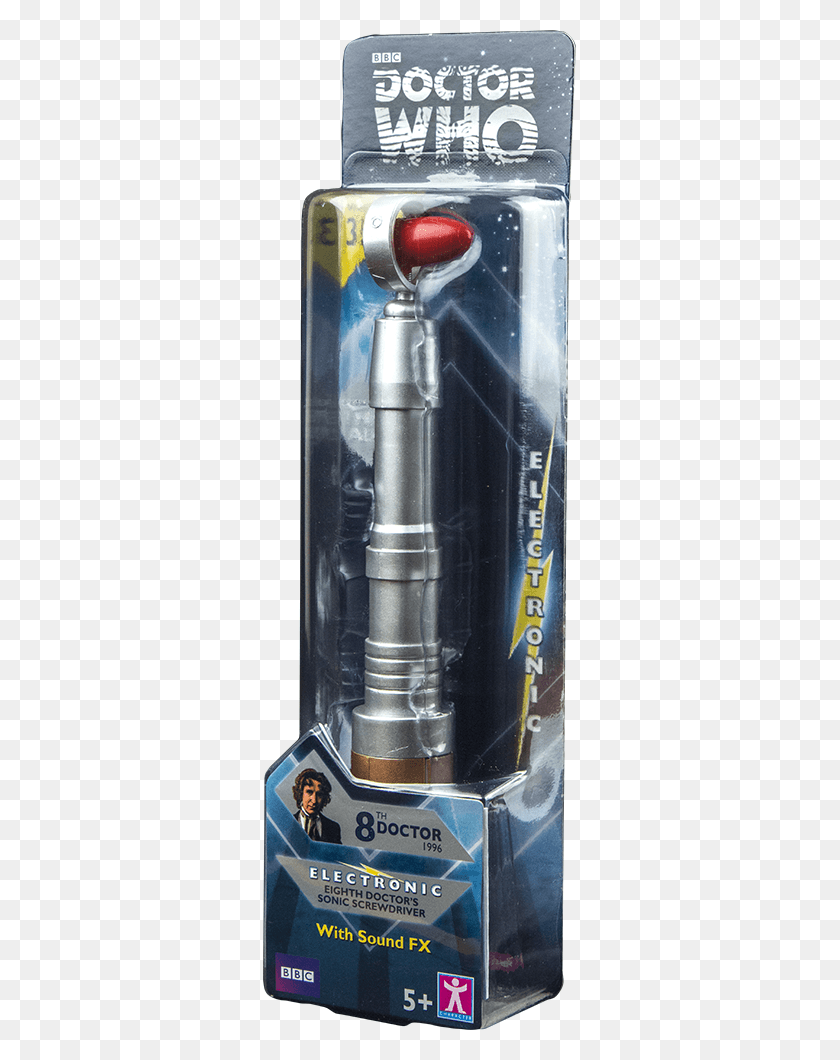 313x1000 8th Doctor39s Sonic Screwdriver Cylinder, Person, Human, Machine HD PNG Download