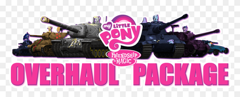 972x350 9 3mlp Fim My Little Pony Overhaul Package Mlp World Of Tanks, Military Uniform, Military, Army HD PNG Download