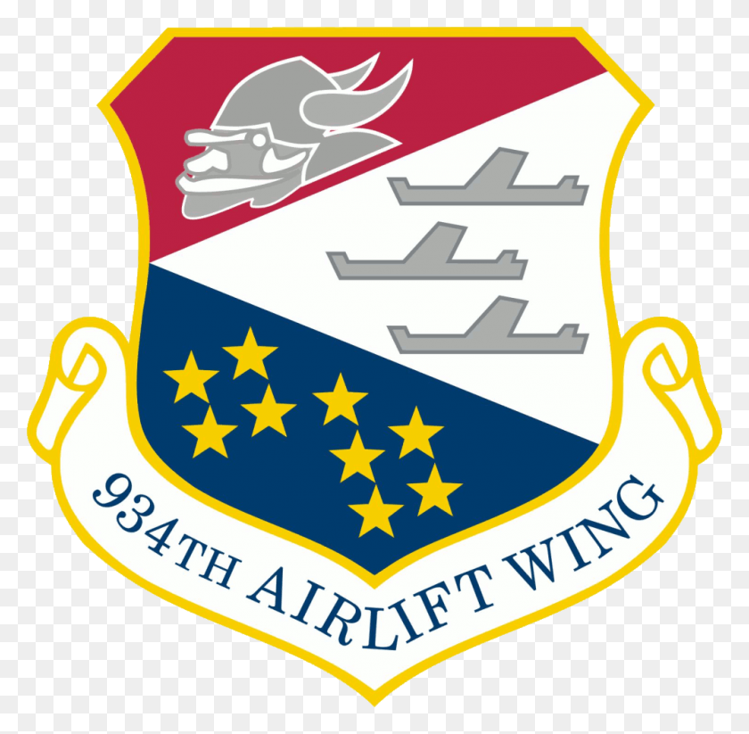 1000x979 934th Airlift Wing 911th Airlift Wing Logo, Symbol, Trademark, Text HD PNG Download