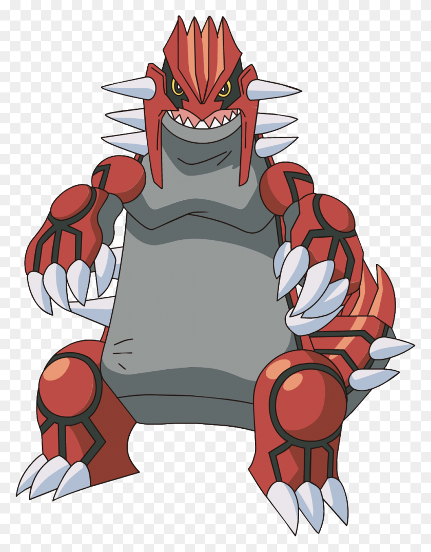 962x1252 962x1252 Latest1 Pokemon Groudon Front, Animal, Claw, Hook HD PNG Download