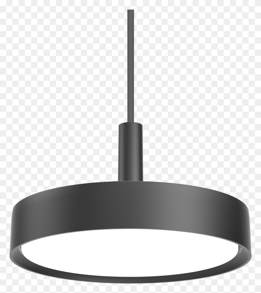 1017x1153 9978 Lp Slimround Suspendido Negro 250 01A 2 5 Pantalla, Lámpara, Luz De Techo Hd Png