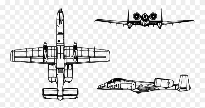 757x383 A 10a Thunderbolt Ii Diagram 10 Thunderbolt Ii, Weapon, Weaponry, Musical Instrument HD PNG Download