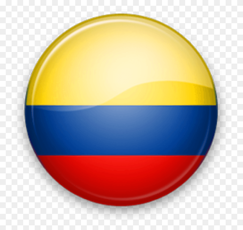 749x736 A Bandera De Colombia .png, Sphere, Balloon, Ball HD PNG Download