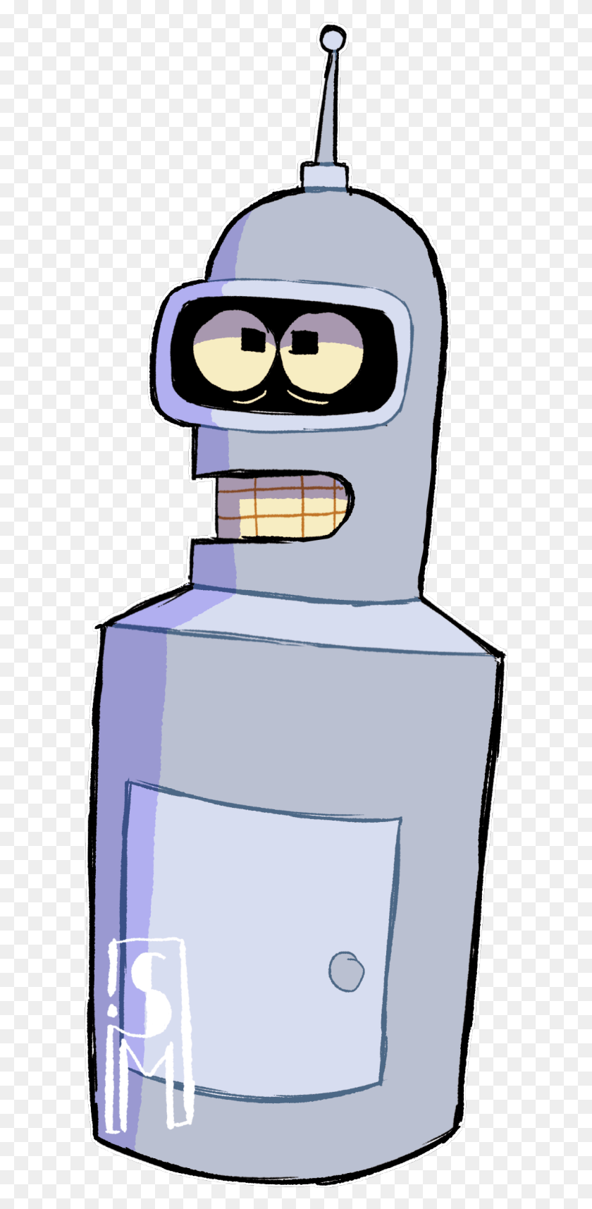 602x1655 A Bender Boys Cartoon, Can, Tin, Bottle HD PNG Download