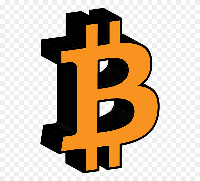 507x699 Descargar Png Bitcoin Logotipo Png, Número, Símbolo, Texto Hd Png