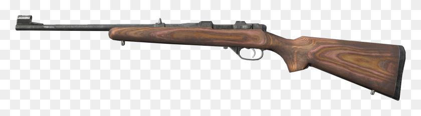 2217x493 A Bolt Action Hunting Rifle Fed From A Detachable Anschutz 1432 E .22 Hornet, Gun, Weapon, Weaponry HD PNG Download