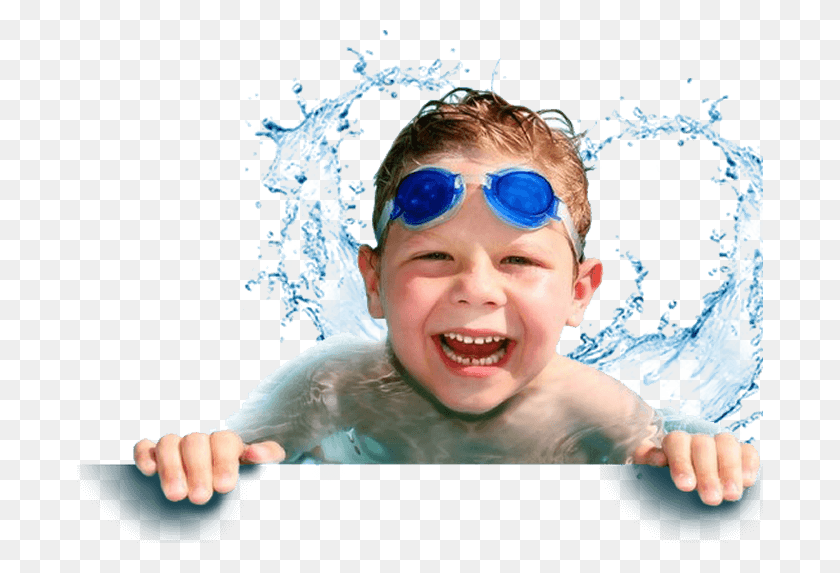 686x513 A Boy Kid Play At The Pool, Sunglasses, Accessories, Face HD PNG Download