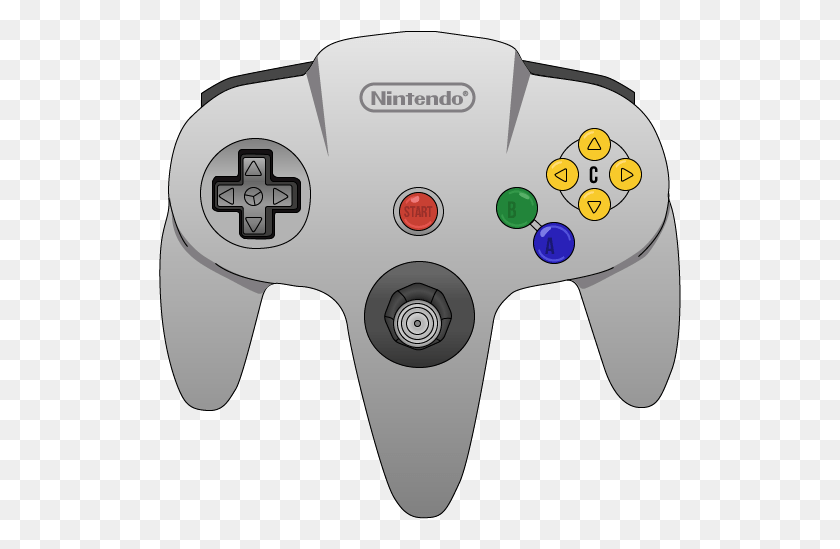523x489 A Brief History Of Nintendo Controllers N64 Controller, Electronics, Joystick, Blow Dryer HD PNG Download