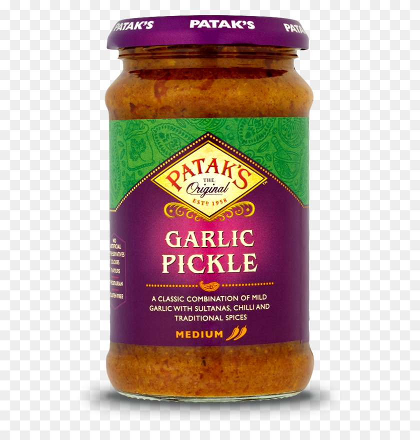 541x819 A Classic Combination Of Mild Garlic With Sultanas Patak39s Garlic Pickle, Relish, Food, Beer HD PNG Download