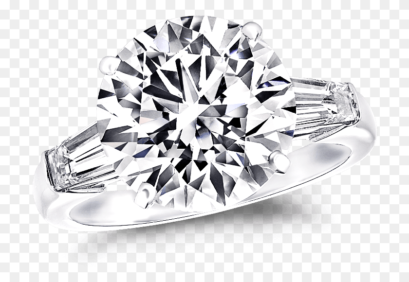 710x520 A Classic Graff Ring Featuring A Round Brilliant Diamond Engagement Ring, Gemstone, Jewelry, Accessories HD PNG Download