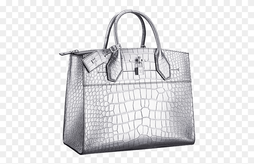 452x482 A Classic Leather Bag We39re All Dreaming Of City Steamer Crocodile, Handbag, Accessories, Accessory HD PNG Download