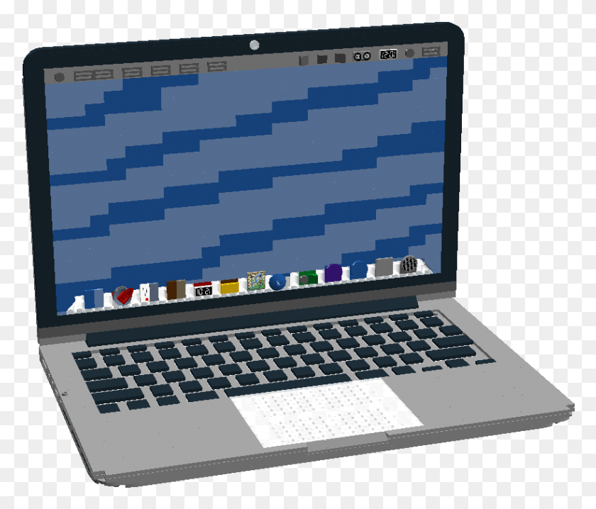 819x691 A Complete Trackpad And Keyboard System And Installed Netbook, Computer, Electronics, Pc HD PNG Download