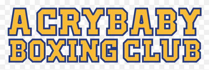 1281x366 A Crybaby Boxing Club West Muskingum High School, Text, Bush, Vegetation HD PNG Download