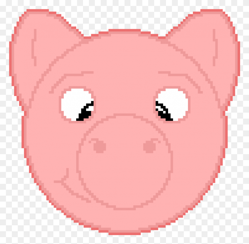 1024x1002 A Cute Wittle Piggy Donut Cross Stitch, Piggy Bank HD PNG Download