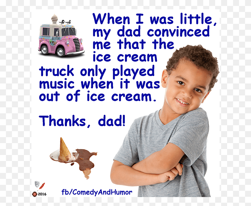 631x631 A Dad Fibbed To His Son About Ice Cream Child39s Dream, Person, Human, Clothing HD PNG Download