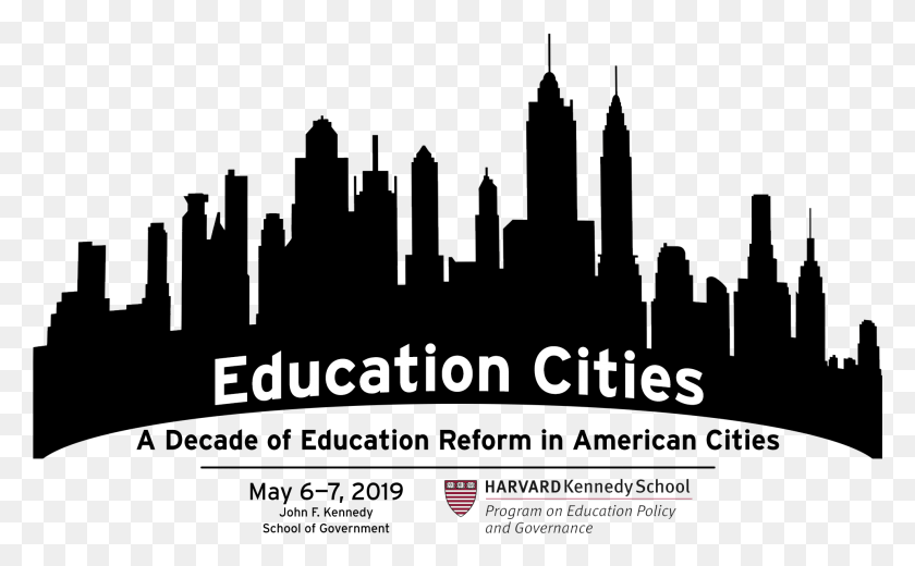 1976x1167 A Decade Of Education Reform In American Cities Drawing New York Skyline, Text, Plot, Poster HD PNG Download