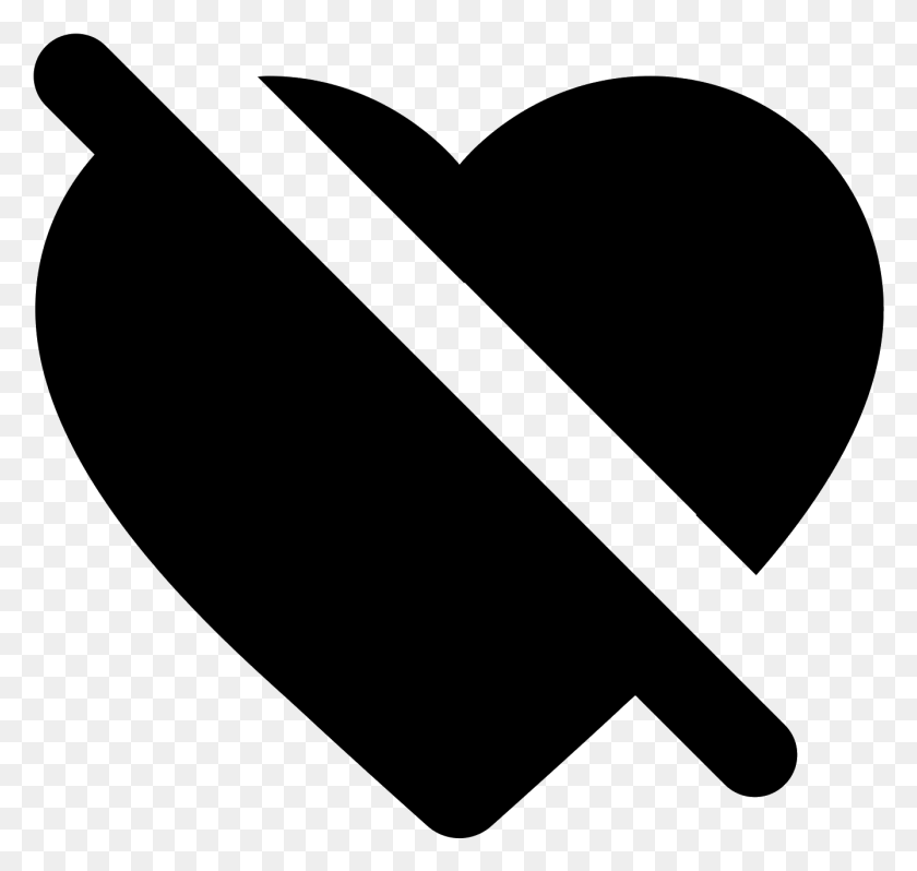 1338x1266 A Dislike Icon Is Represented With A Broken Heart, Gray, World Of Warcraft HD PNG Download
