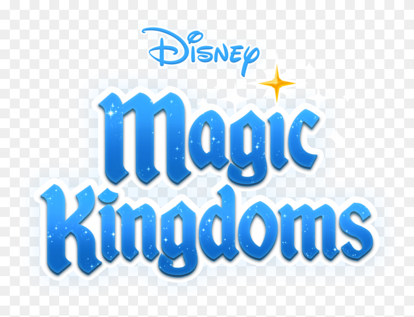 926x693 A Disney Magic Kingdoms Logo, Text, Birthday Cake, Dessert HD PNG Download
