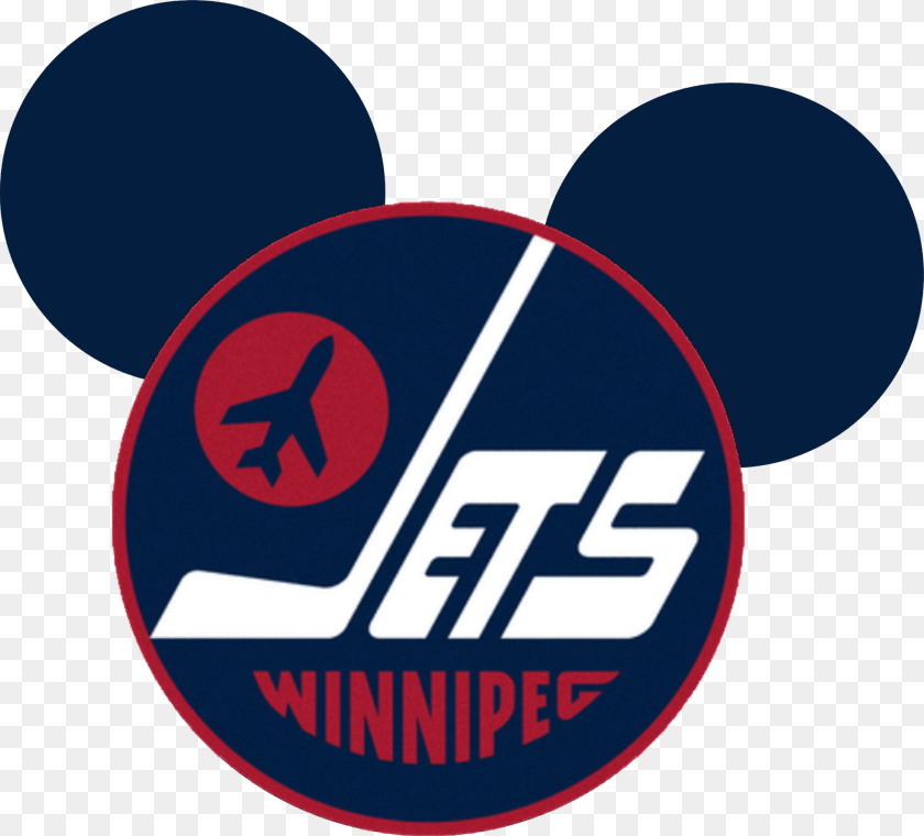 1600x1448 A Dream Is A Wish Your Heart Makes Go Jets Go Winnipegjets, Logo, Road Sign, Sign, Symbol Sticker PNG