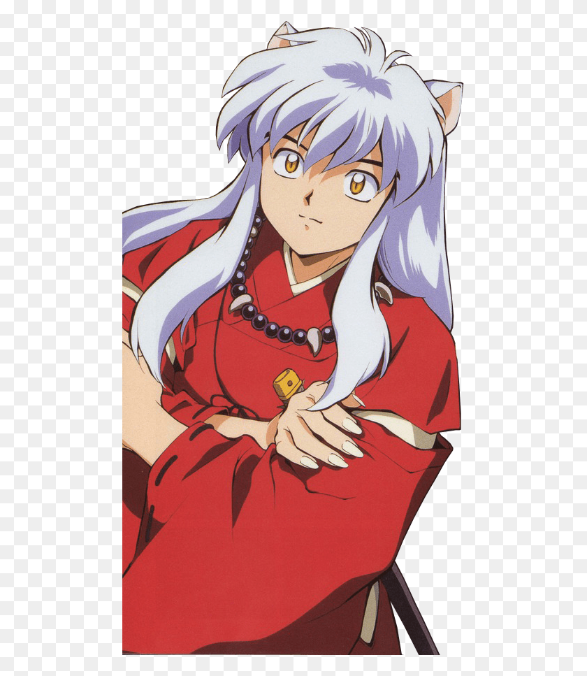 489x907 A Dude In Love With Two Women Of Similar Nature Huh Inuyasha And Miroku, Comics, Book, Manga HD PNG Download