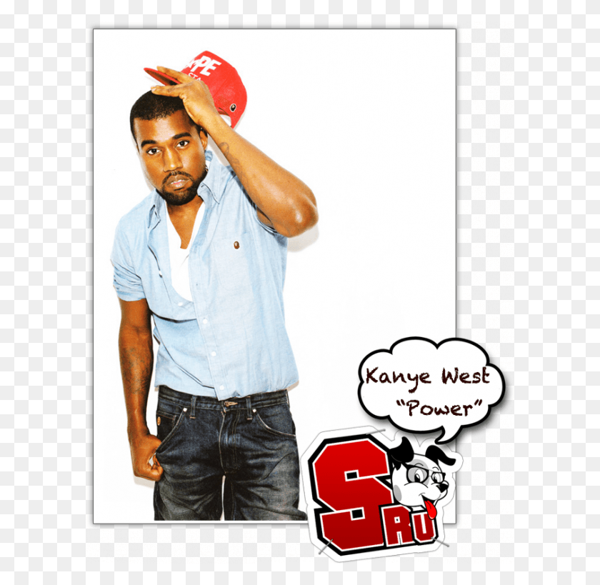 600x759 A Few Days Ago A New Track Power Featuring Dwele Kanye West Bape, Person, Human, Clothing HD PNG Download