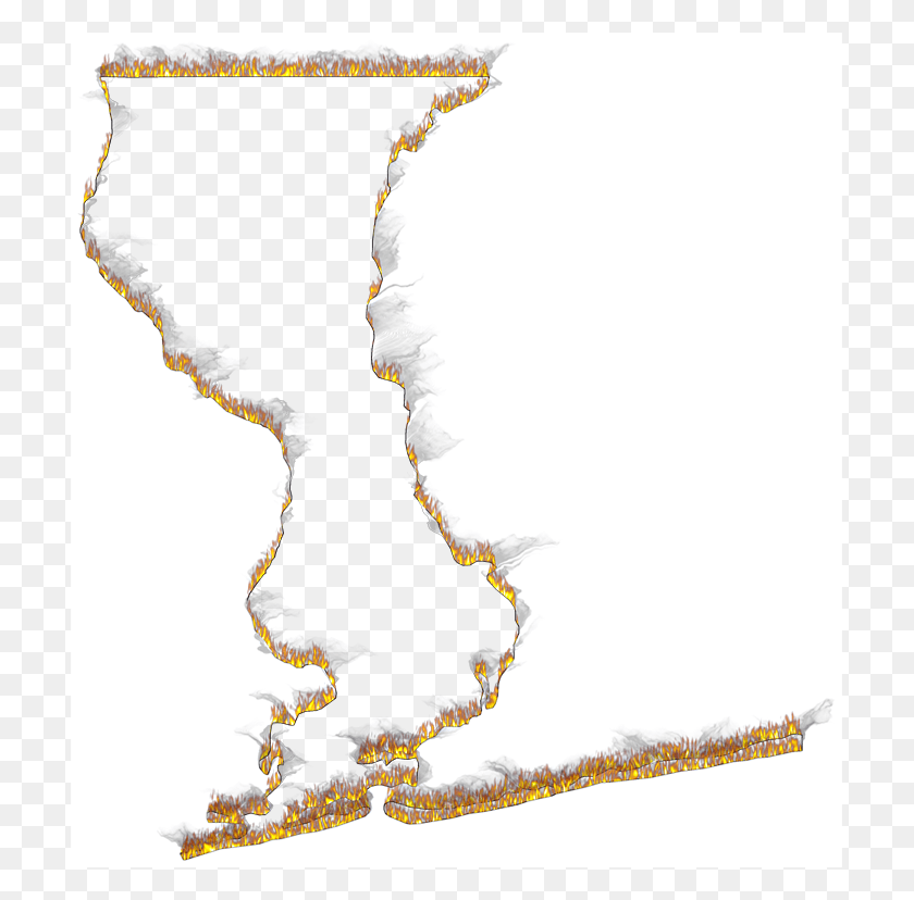709x768 A Flame And Smoke Outline Map Of Escambia Editing Files, Fire, Graphics HD PNG Download