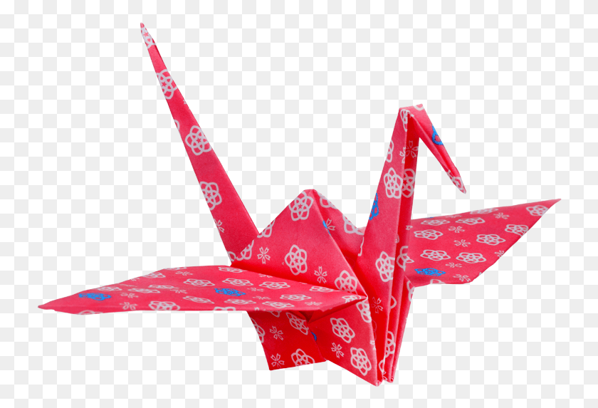738x513 Descargar Png / Una Forma De Papel Doblado Hecho Por Origami Japonés Origami Hd Png