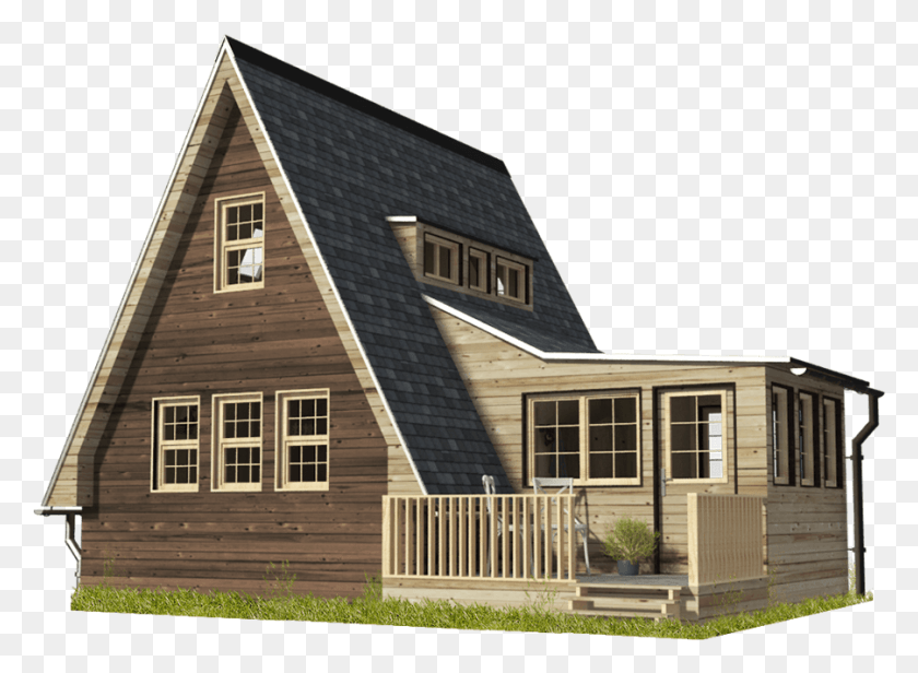 901x643 A Frame Frame Cottage, Housing, Building, House HD PNG Download