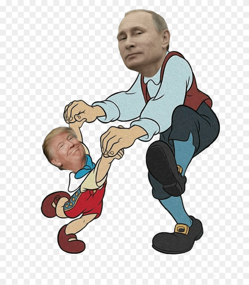 647x901 A Funny Thing Happened To Me While I Was Writing My Trump Puppet Of Putin, Person, Human, Clothing HD PNG Download