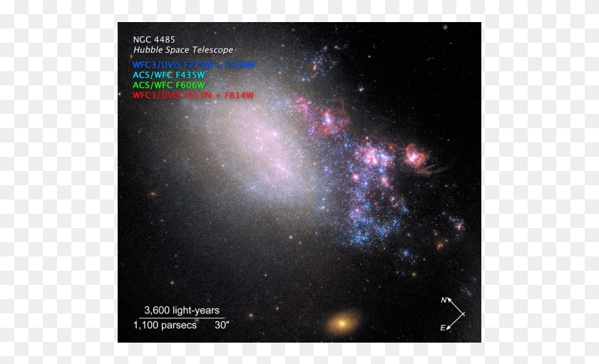 511x451 A Galaxy About A Third Of It On One Side With Bunches Galaxy, Outdoors, Nature, Outer Space HD PNG Download