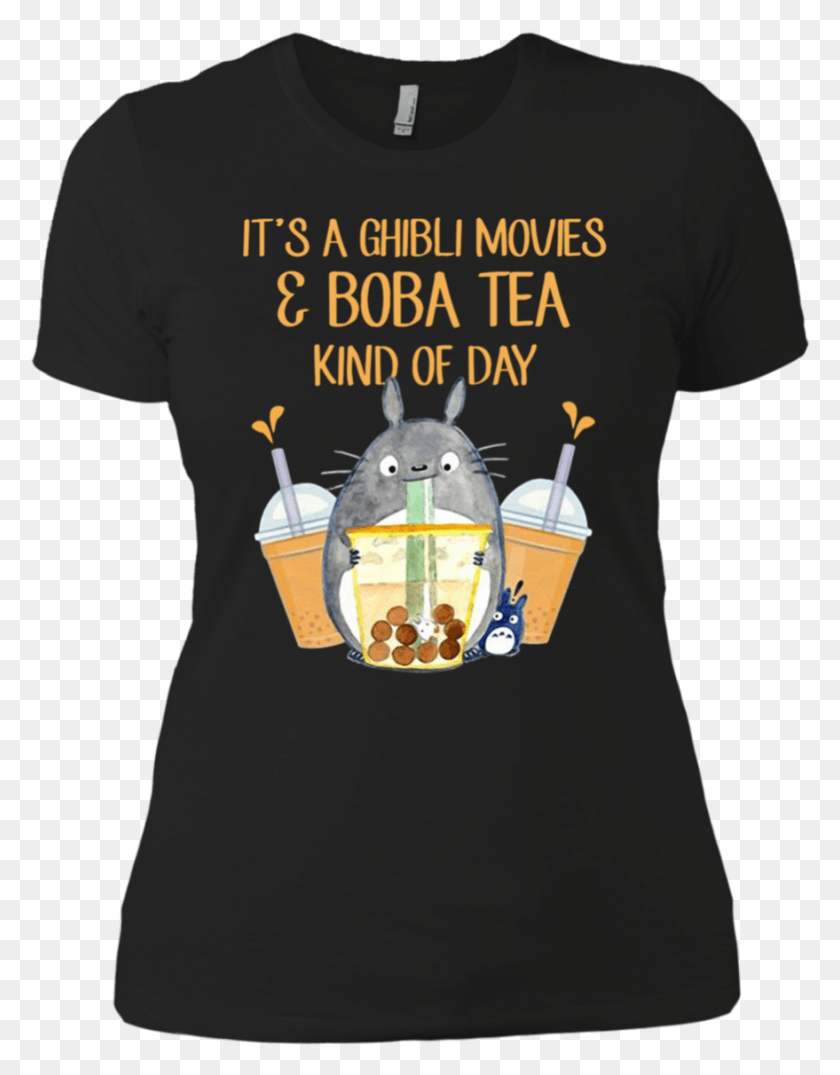 879x1144 A Ghibli Movies And Boba Tea Kind Of Day Shirt Shirt, Clothing, Apparel, T-shirt HD PNG Download
