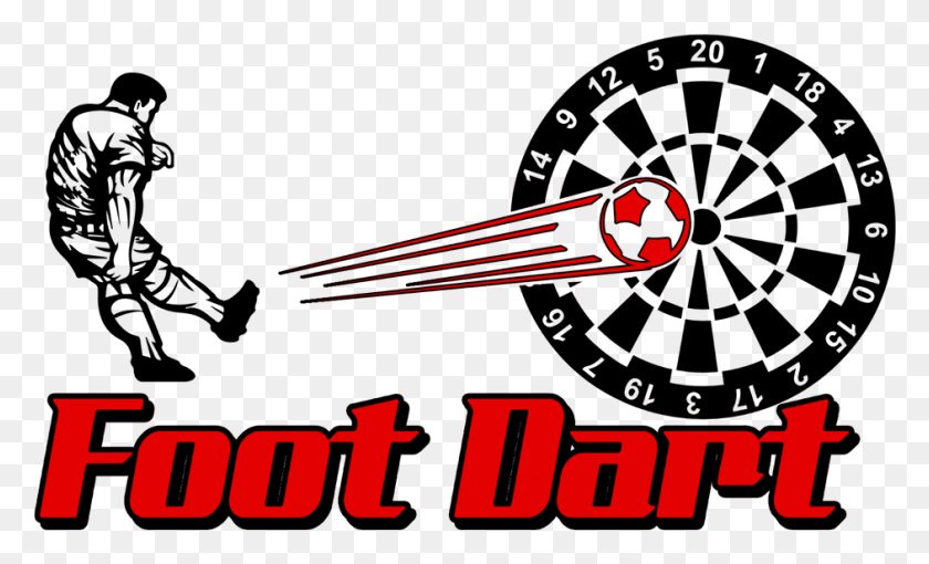 942x544 A Giant Inflatable Dart Board With A Velcro Surface Logo Foot Darts, Light, Laser HD PNG Download