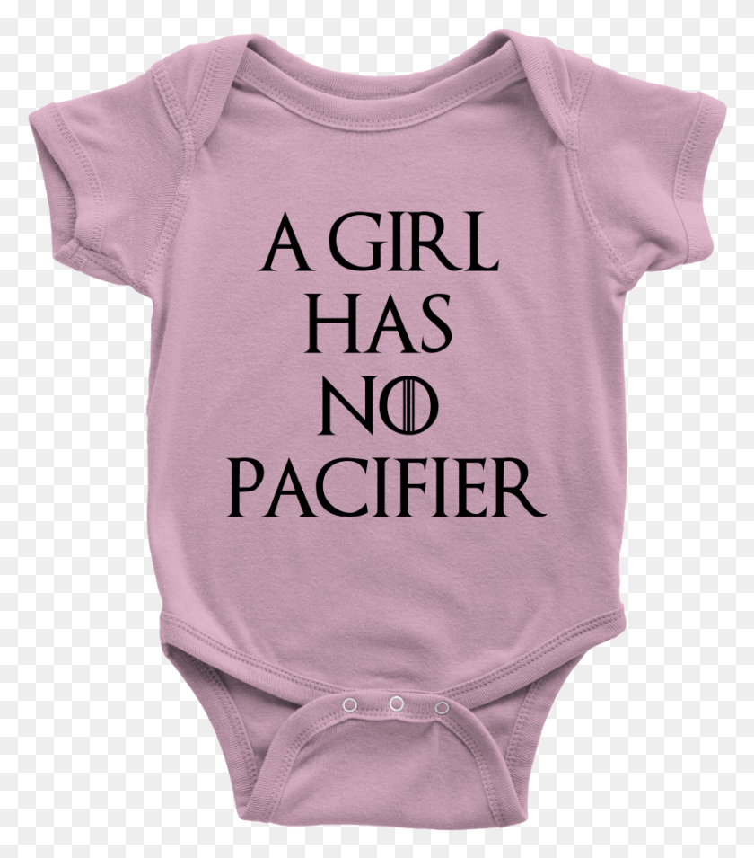 846x971 A Girl Has No Pacifier Infant Bodysuit, Clothing, Apparel, T-shirt HD PNG Download