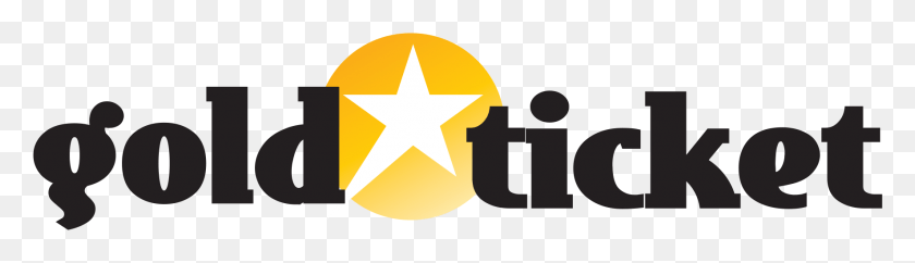 1771x415 A Gold Star Ticket Is Not Only Your Ticket To The Event Graphic Design, Symbol, Star Symbol, Text HD PNG Download