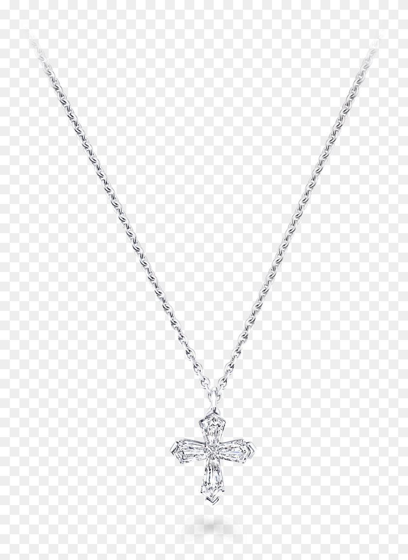 1273x1785 A Graff Bridal Necklace Featuring A Mini Cross Diamond Locket, Jewelry, Accessories, Accessory HD PNG Download