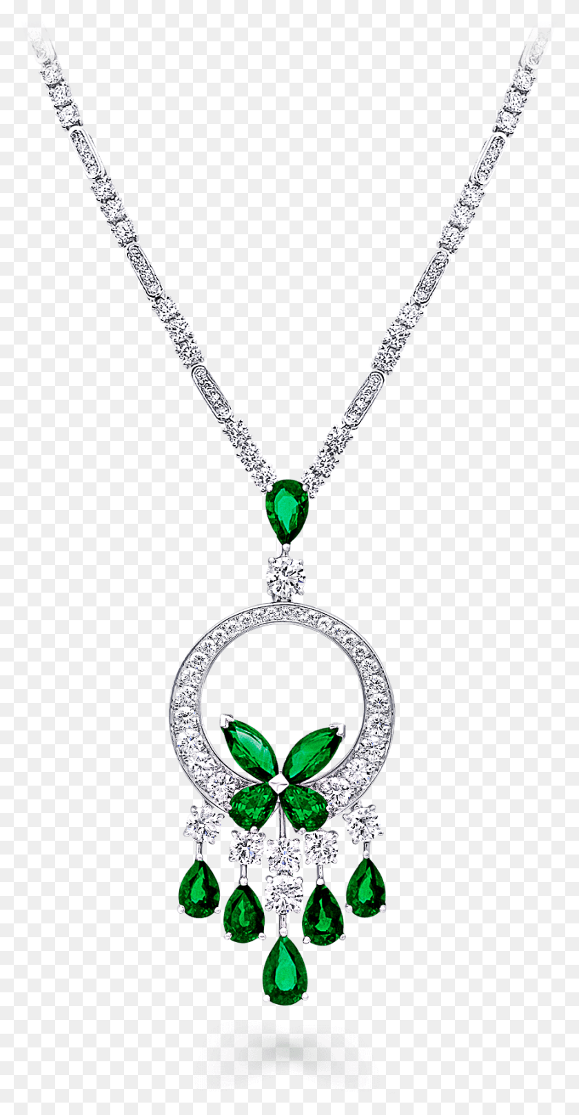 875x1748 A Graff Classic Butterfly Chandelier Necklace Featuring Graff Sapphire Butterfly, Accessories, Accessory, Jewelry HD PNG Download