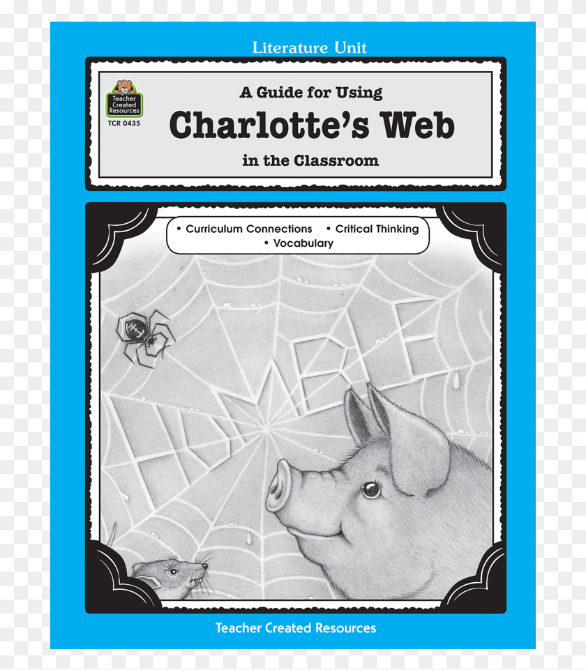 697x901 A Guide For Using Charlotte39s Web In The Classroom Book, Text HD PNG Download