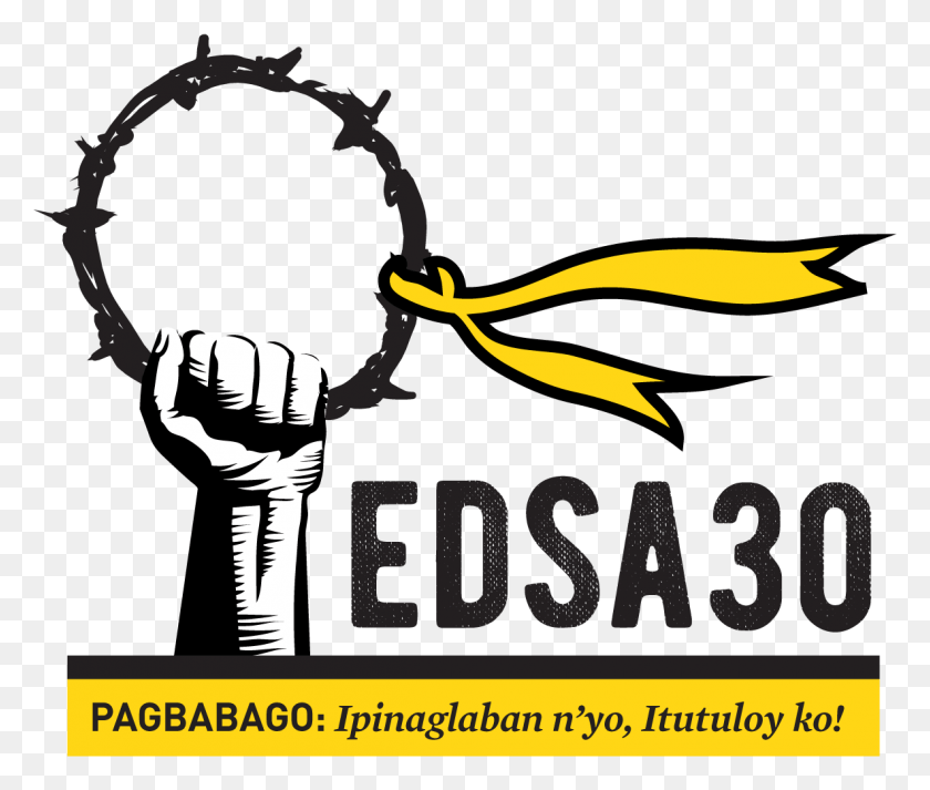 1185x993 A History Of The Philippine Political Protest Edsa People Power Symbol, Hand, Fist, Poster HD PNG Download